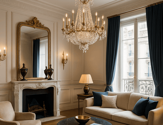Intérieur luxueux et élégant bien parfumé.