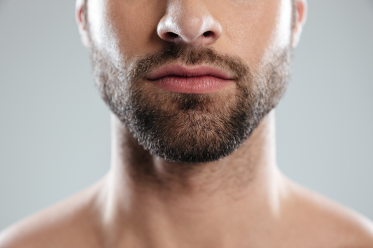 Barbe homme hydratée