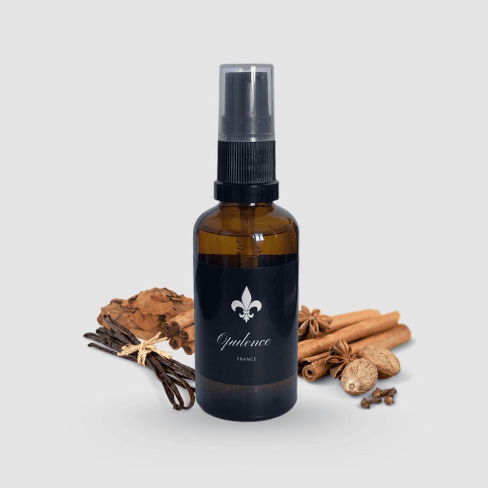 Huile à barbe Opulence au parfum Tabac Vanille Épices 50ml.