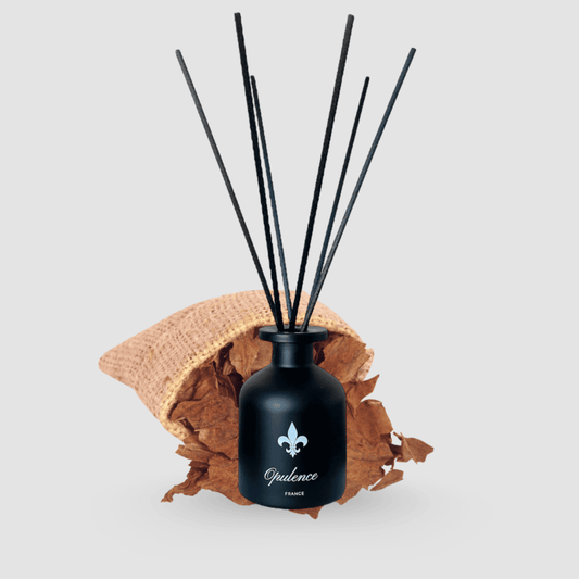 Diffuseur parfum à bâtonnets Opulence au parfum Tabac Roulé 100ml.