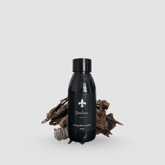 Recharge de parfum Oud diffuseur à bâtonnets de 100ml.