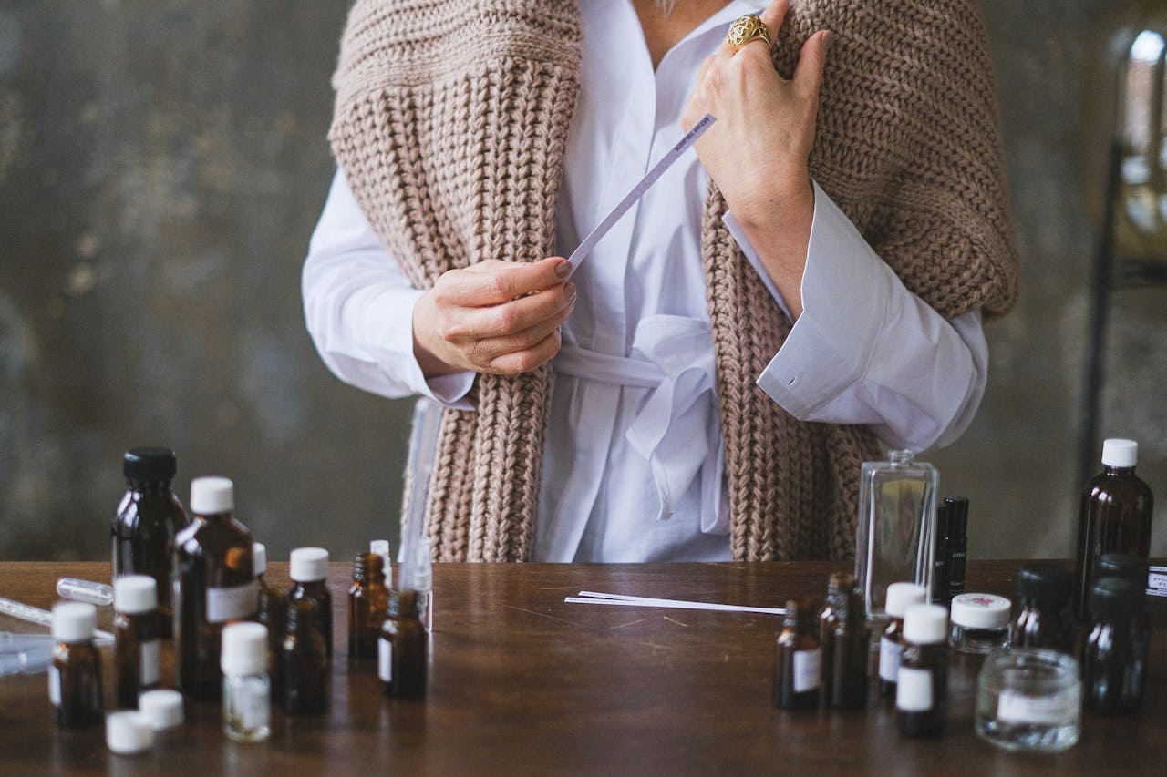 Ingrédients de qualité pour fabrication de parfums