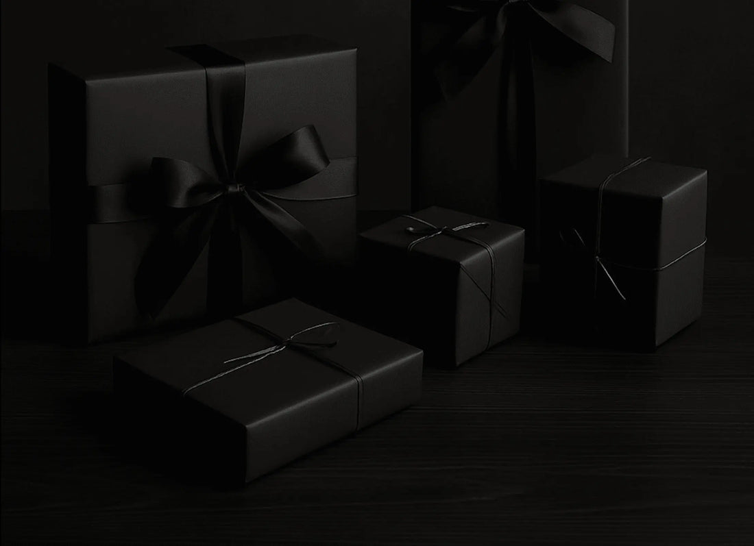 Image représentant plusieurs cadeaux pour la fête des pères dans une ambiance élégante