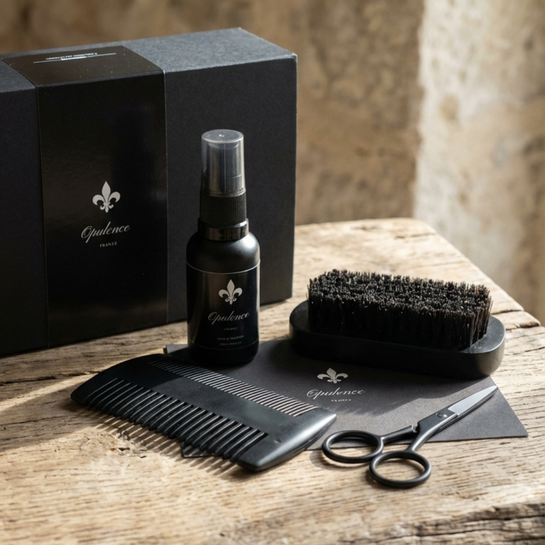 Coffret cadeau homme pour la barbe Opulence.