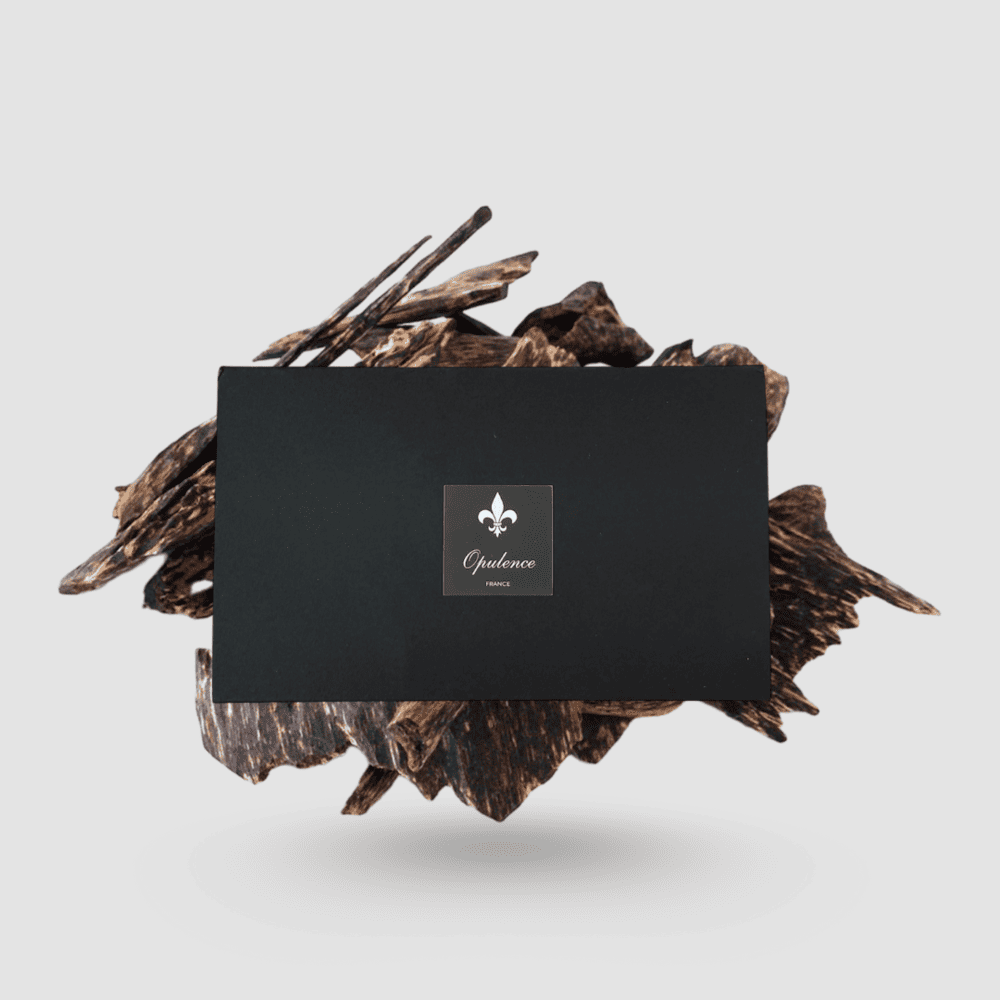 Coffret cadeau homme pour la barbe Opulence parfum Oud.