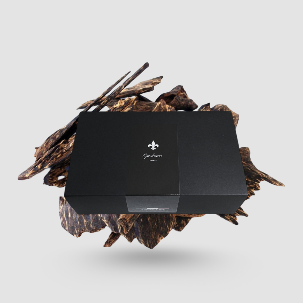 Coffret cadeau barbe homme parfum Oud Opulence.