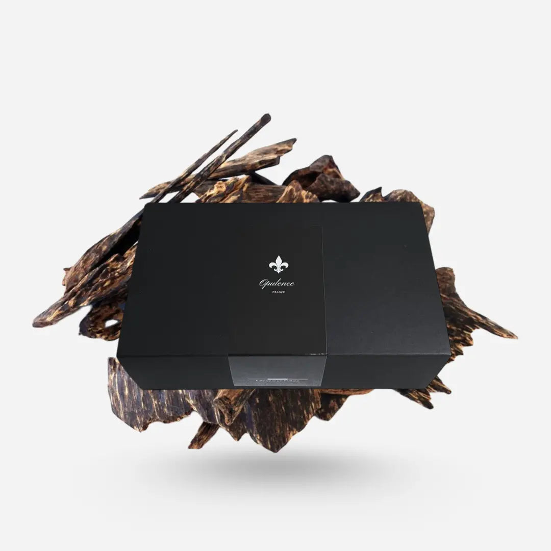 Coffret cadeau barbe homme parfum Oud Opulence.