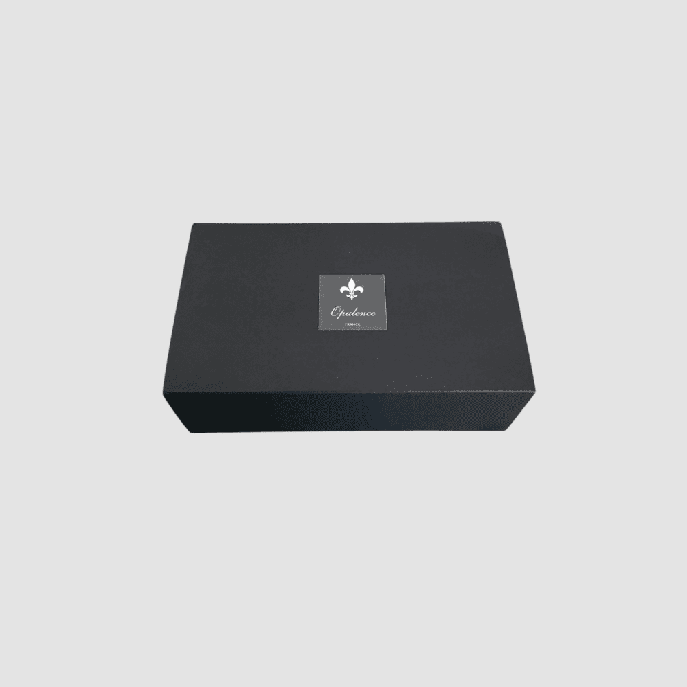 Coffret cadeau homme barbe opulence vue du dessus.