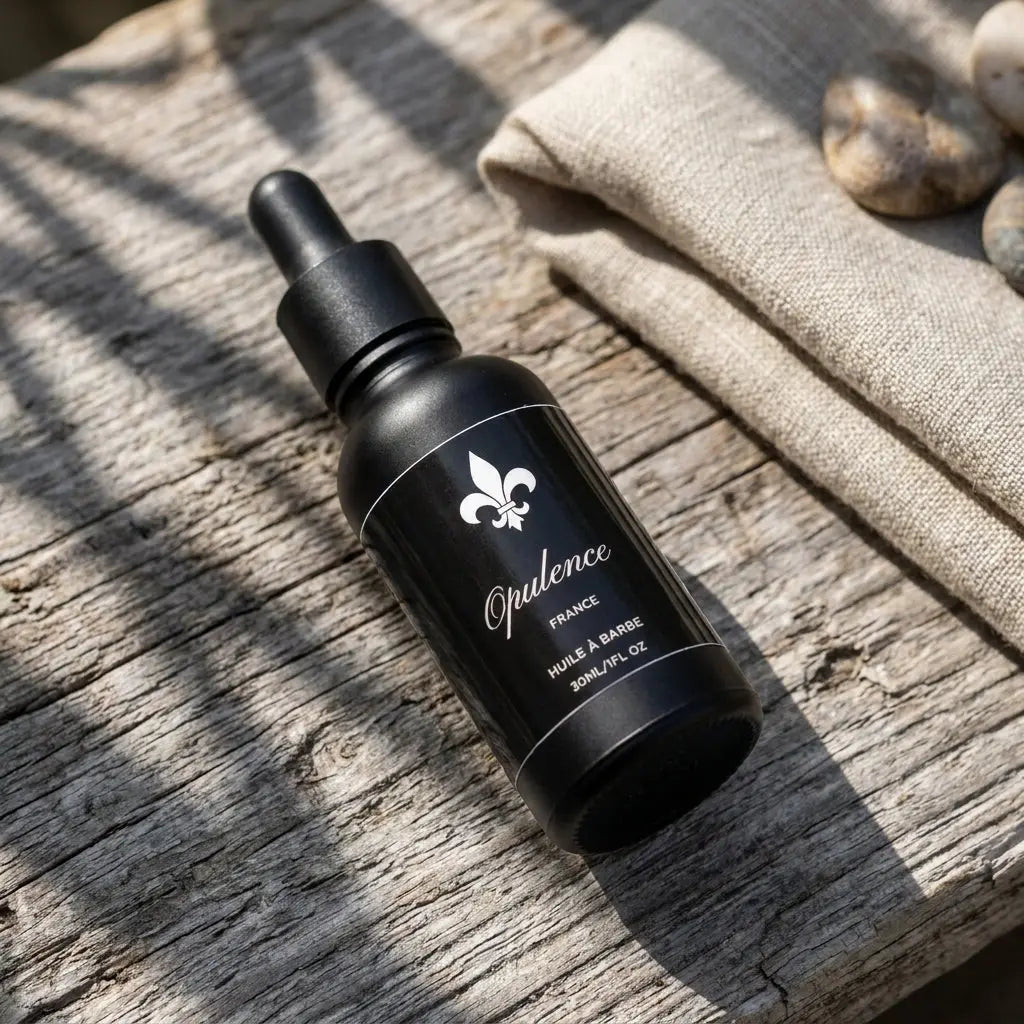 Huile à Barbe Artisanale 30ml - Sans parfum Opulence Cosmetics