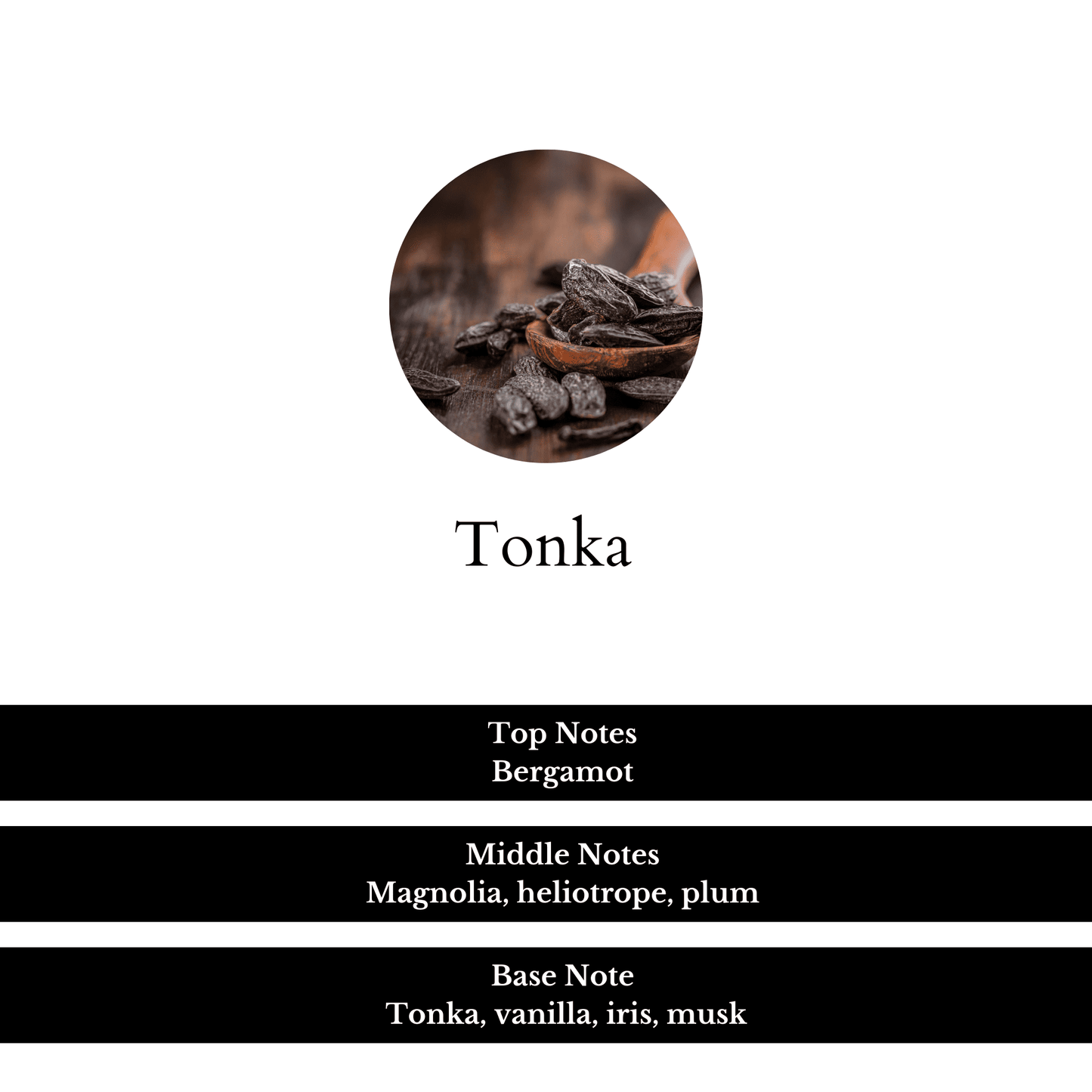 Tonka fragrance composition.