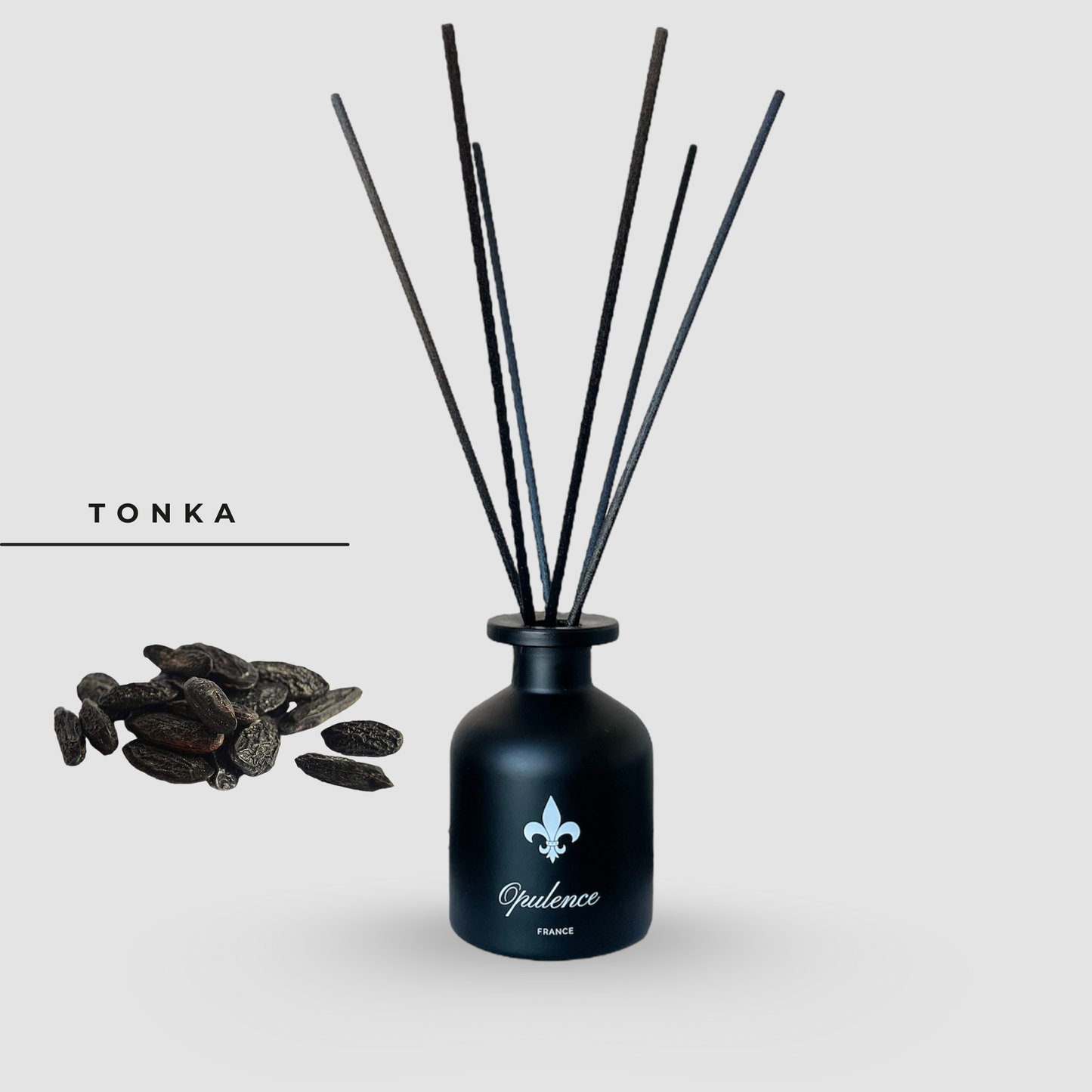 Diffuseur de parfum à bâtonnets tonka