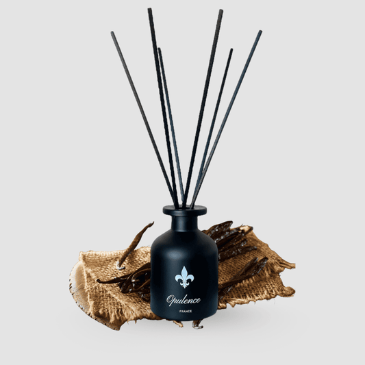 Diffuseur de parfum de luxe Vanille Ambrée Opulence 100ml.