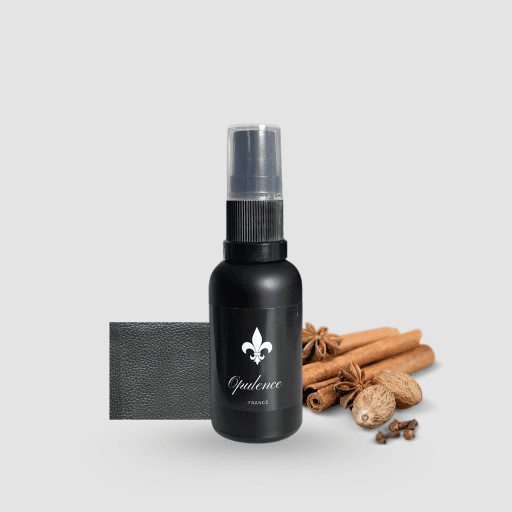 Huile à barbe Opulence au parfum cuir et épices 30ml.