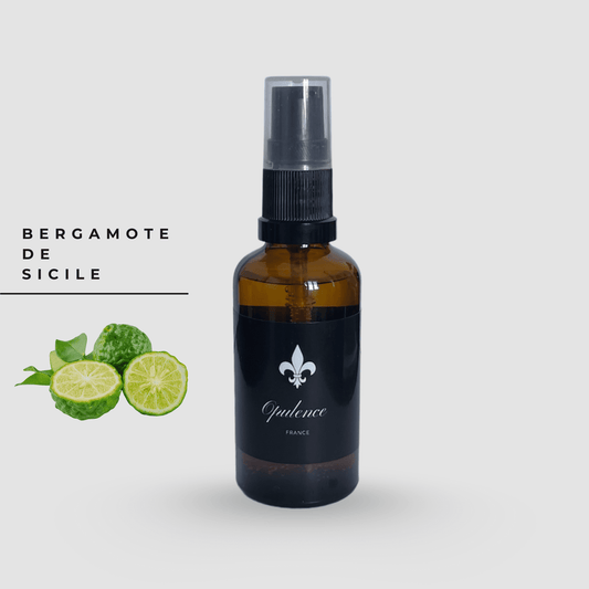 Huile pour la barbe bergamote de Sicile 50ml Opulence.