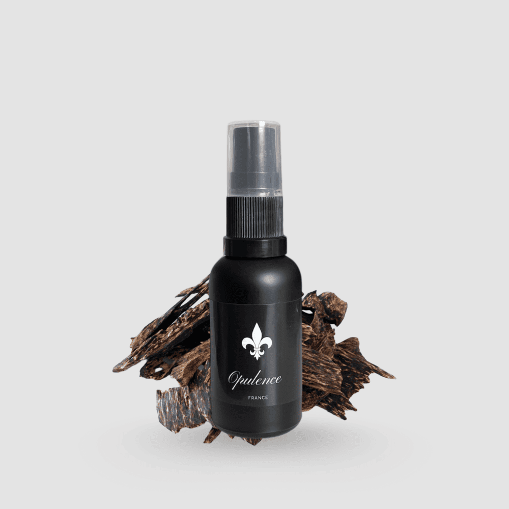 Huile à barbe naturelle Opulence parfum Oud 30ml.
