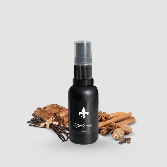 Huile à barbe naturelle Opulence parfum Tabac Vanille et Épices 30ml.