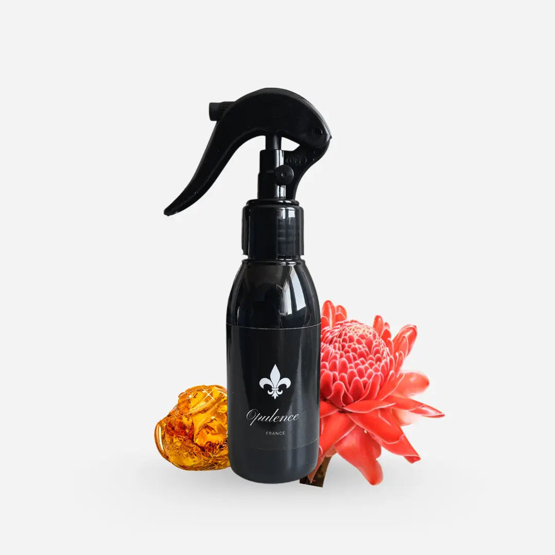 Parfum d'intérieur de luxe ambre et fleur de Gingembre 100ml Opulence.