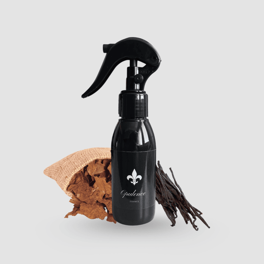 Parfum d'ambiance Tabac Vanille maison et voiture Opulence 100ml.