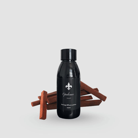 Recharge diffuseur parfum Bois de Santal Opulence 100ml.