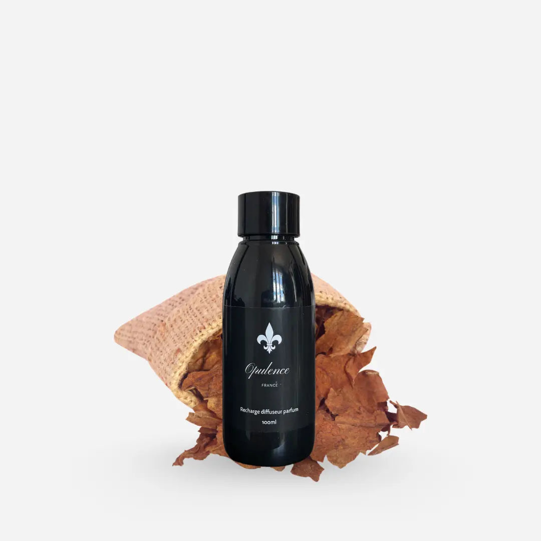 Recharge diffuseur de parfum de luxe Bois de Santal Opulence 100ml.