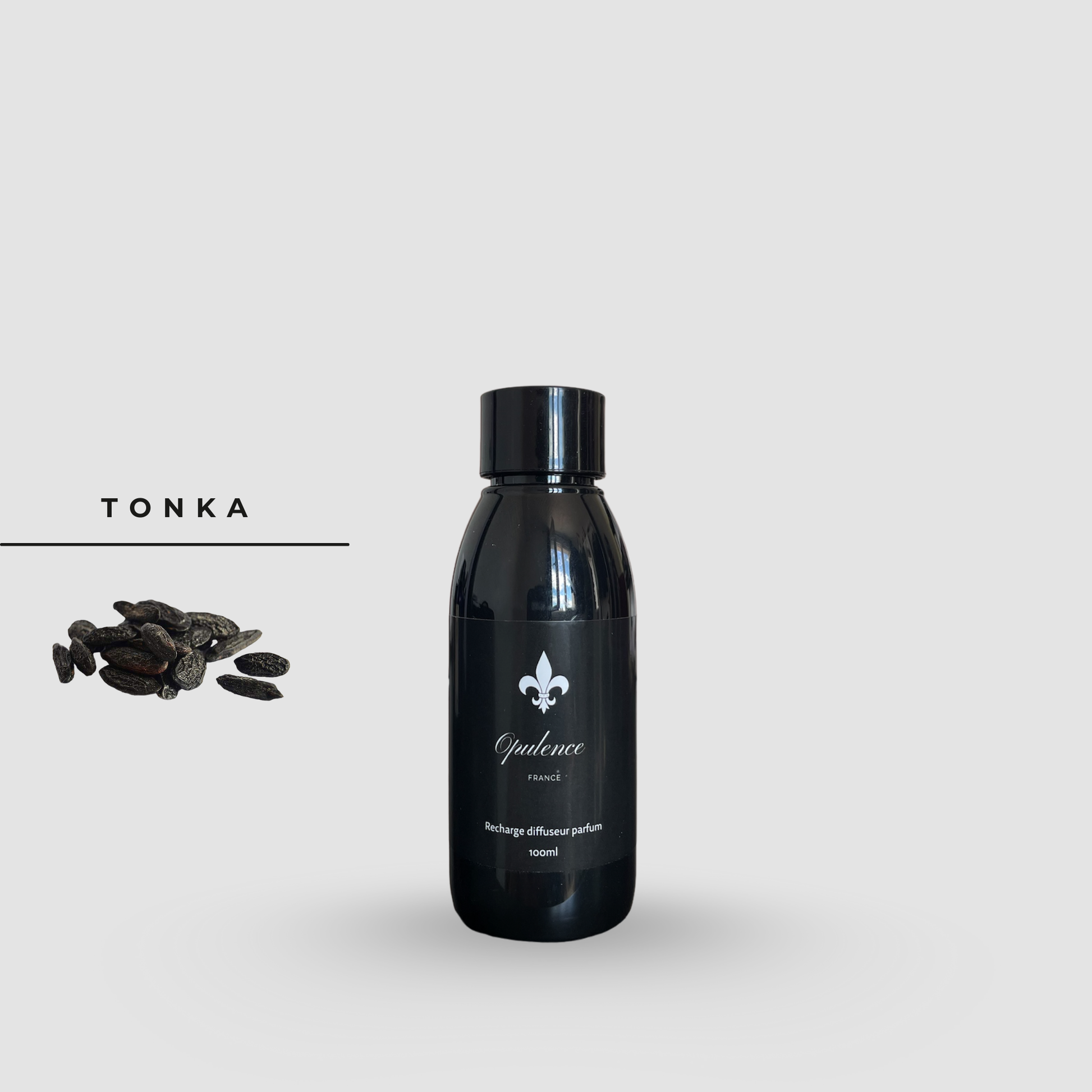 Image illustrant la recharge de diffuseur Opulence parfum Tonka.